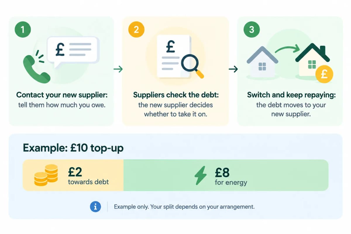 How Debt Moves When You Switch Suppliers