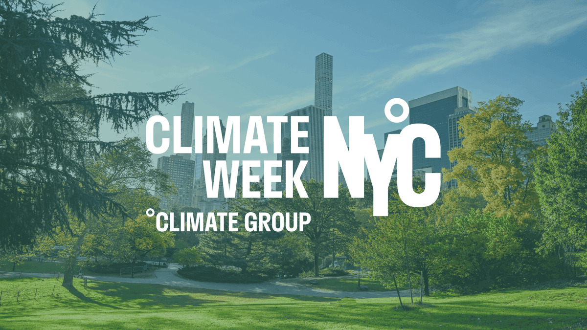 Climate Week 2024
